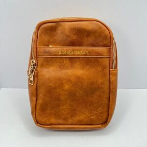 Higton & Company Mini Mae Diaper Bag Crossbody Compact Faux Leather No Strap